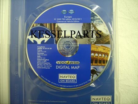 vdo pc5200 tsn dvd sd europa 2010/2011 vdo dayton truck - 1