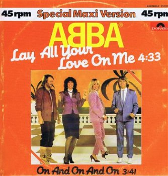 * MAXI * ABBA * LAY YOUR LOVE ON ME * 12 inch * - 1