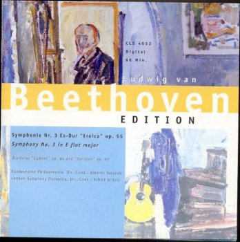 cd - BEETHOVEN - Eroica / Egmont / Coriolan - (new) - 1