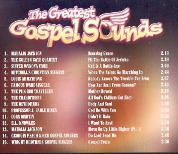 cd - The Greatest Gospel Sounds - (new) - 1