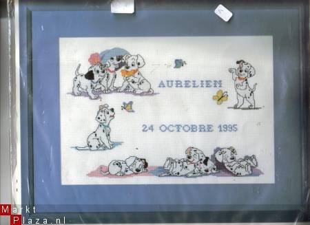Royal Paris- Origineel Pakket Geboortetegel 101 Dalmatiers - 1