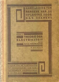 Hoeven, Ir. G.G. van der ; Theorie der electriciteit, deel 1 - 1