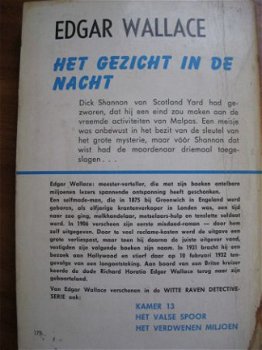 Het gezicht in de nacht - Edgar Wallace - 1