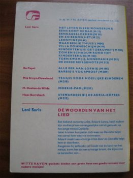 De woorden van het lied - Leni Saris - 1