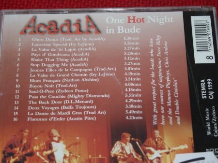 acadia - one hot night in bude - 1