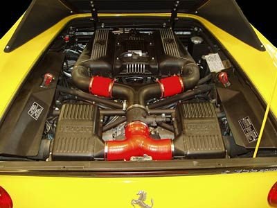 Ferrari F355 silicone inlaatbuizen intake hoses - 1