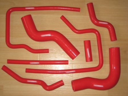 Subaru Legacy radiator en kachelslangen silicon heater hoses - 1