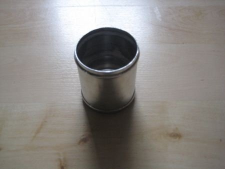 Aluminium korte koppelstukken 8cm lengte 16mm t/m 102mm - 1