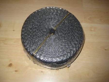 Hittewerende exhaust wrap, keramische band & grafiet band - 1