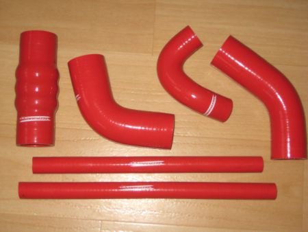 Triumph TR4 silicone radiator slangen radiator hoses - 1