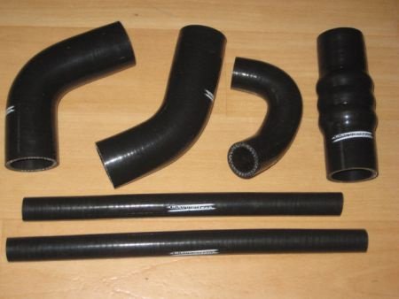 Triumph TR4 silicone radiator slangen radiator hoses - 1