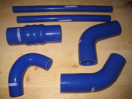 Triumph TR4 silicone radiator slangen radiator hoses - 1