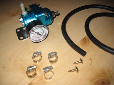 Brandstofdrukregelaar met meter FPR fuel pressure regulator - 1