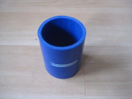 Blauwe silicone rechte koppelstukken 51mm t/m 76mm couplers - 1