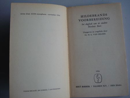 Hildebrands voorbereiding Het dagboek van Nicolaas Beets - Afbeelding 2