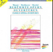 2 cd's- Mozart-Beethoven-Rossini / Famous Opera Overtures