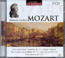 2cd's - MOZART - Little night music, Clarinet concerto, Sym