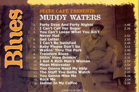 cd - Muddy WATERS - Blues café presents..- (new) - 1