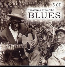 5 cd's - Treasures from the Blues - (new) zie tekst.