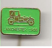 lanchester 1908 groen speldje (B1-004) - 1