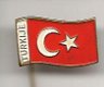 vlag van turkije speldje (B1-052) - 1 - Thumbnail