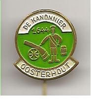 de kannonier oosterhout speldje (B1-076) - 1