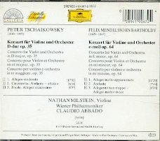 cd - Tschaikowsky / Mendelssohn - Violinkonzerte