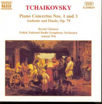 cd - Tchaikovsky - Piano Concertos 1&3-Andante & Finale-op79 - 1