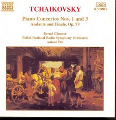 cd - Tchaikovsky - Piano Concertos 1&3-Andante & Finale-op79