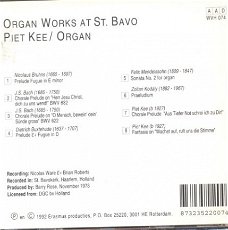 cd - Organ Works at St. Bavo