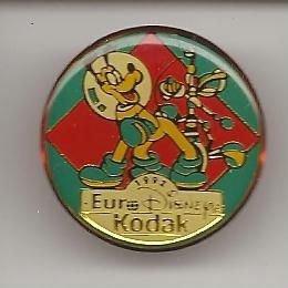 euro disney pin 1992 met pluto (BL1-004) - 1