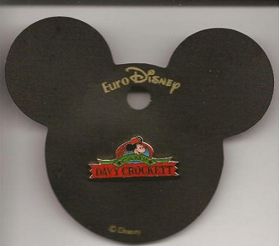 euro disney pin davy crokett (BL1-006) - 1