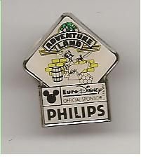 euro disney adventure land  pin  (BL1-010)