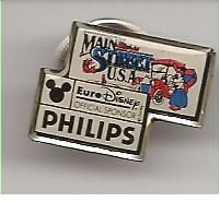 euro disney main street USA pin (BL1-014) - 1