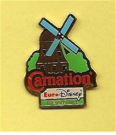 euro disney carnation  pin  (BL1-019)