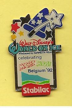 euro disney world on ice pin (BL1-023) - 1