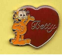 garfield met hart pin (BL2-063) - 1