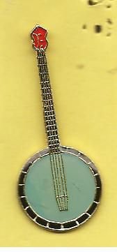 banjo pin    (BL2-084)