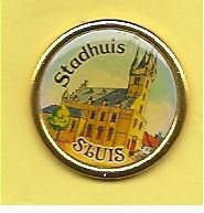 stadhuis sluis pin (BL2-096) - 1