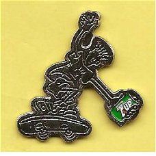 fidel didel 7up  pin    (BL2-099)