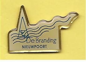 de branding Nieuwpoort pin ( PIN1_120 ) - 1