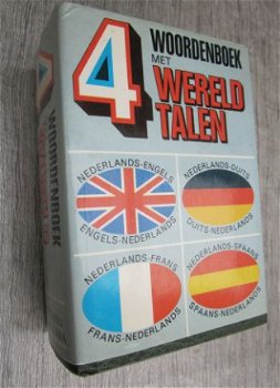 Woordenboek met 4 WERELDTALEN. - 1