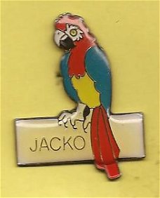 papegaai jacko pin (BL4-166)