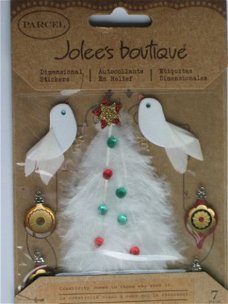 jolee's boutique parcel feathered christmas tree