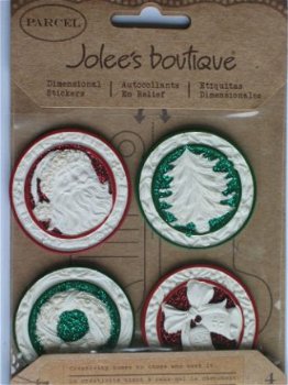 Jolee's boutique parcel christmas medallions - 1