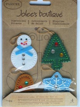 jolee's boutique parcel felt ornaments - 1