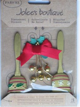 jolee's boutique parcel vintage christmas bells - 1