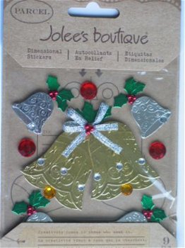 jolee's boutique parcel filigree christmas bells - 1