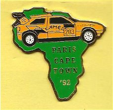 paris cape town 1992 pin (BL5-1-32)