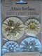 jolee's boutique parcel spun glass snowflakes - 1 - Thumbnail